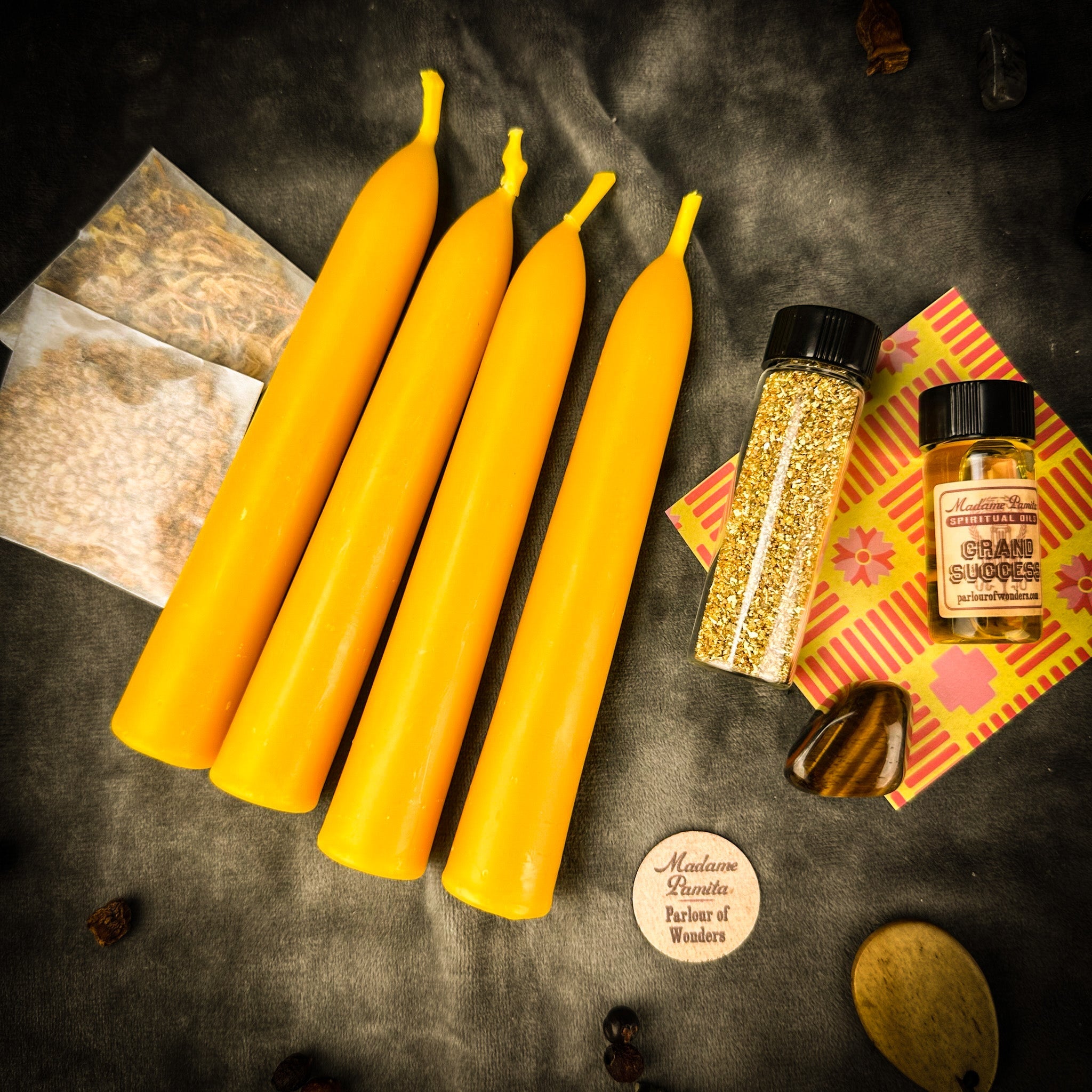 Triumph Candle Spell Booster Pack - Add Victory & Success to Any Candle Spell Kit | Candle Spell Booster Pack | Wiccan Center