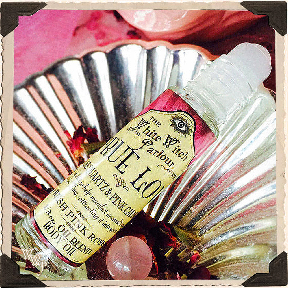 TRUE LOVE Elixir 1/3oz. Body Oil Rollon. For Heart, Self Love & Trust. | candles & wax melts | Wiccan Center