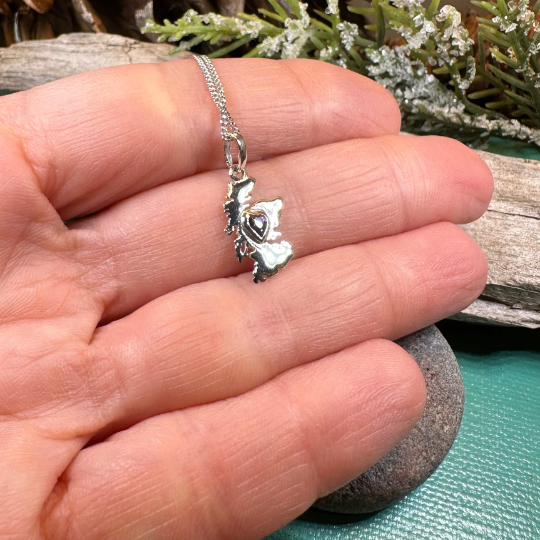 Heart of Scotland Necklace in Sterling Silver | Pendant | Wiccan Center