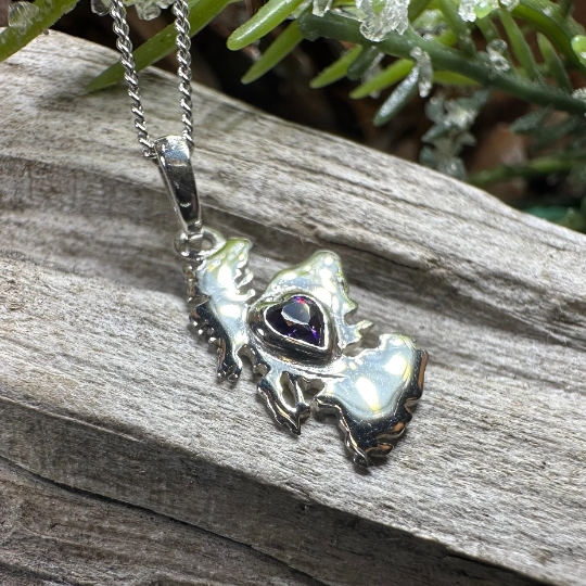Heart of Scotland Necklace in Sterling Silver | Pendant | Wiccan Center
