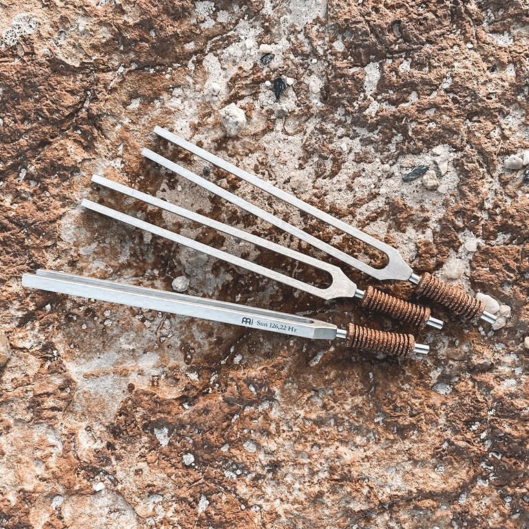 Pro 16 Vibrational Harmony Tuning Fork Set - Weighted | Weighted Tuning Fork Set | Wiccan Center