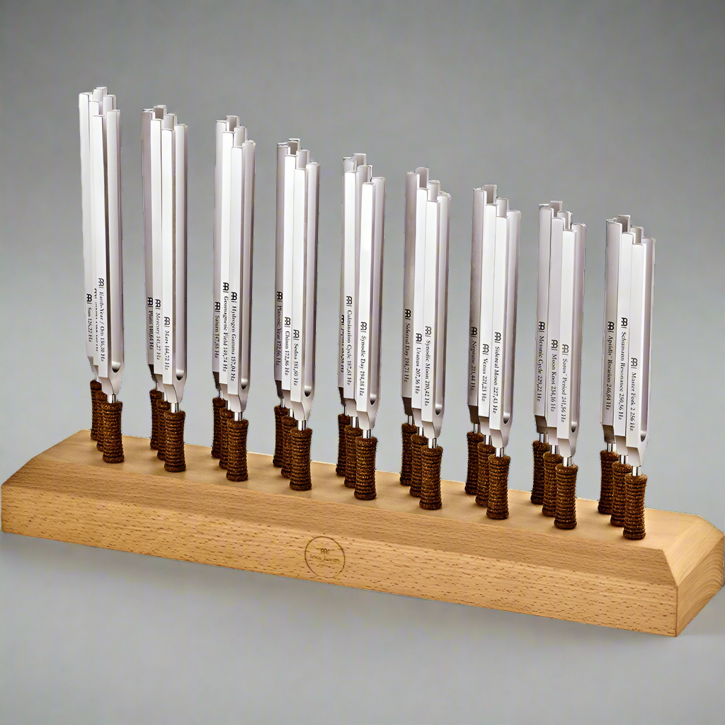 Pro 27 Complete Healing Tuning Fork Set - Weighted | Weighted Tuning Fork Set | Wiccan Center
