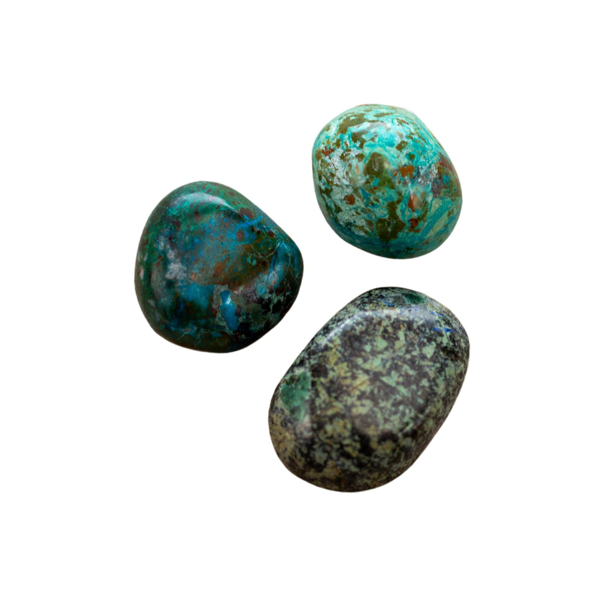 Chrysocolla Tumbled 1lb | Crystals | Wiccan Center