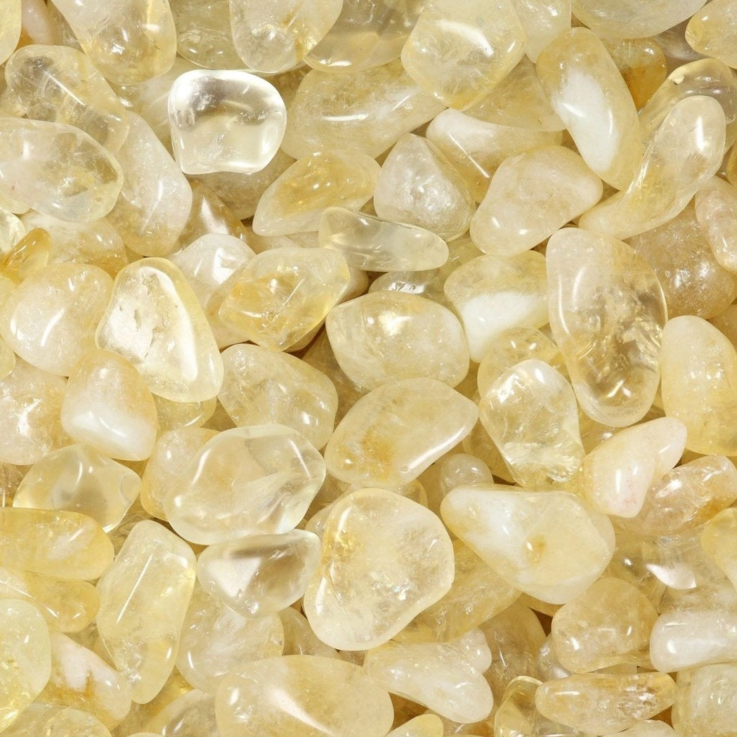 Tumbled Extra Quality Citrine / 20-40mm AVG - 1 KILO LOT | Citrine | Wiccan Center