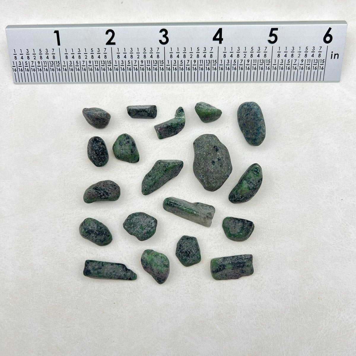 Tumbled Ruby Zoisite Chips / 4-20mm AVG - 1 KILO LOT