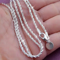 Twist Rope Chain Necklace Women's Jewelry Accessory | Necklaces | Wiccan Center