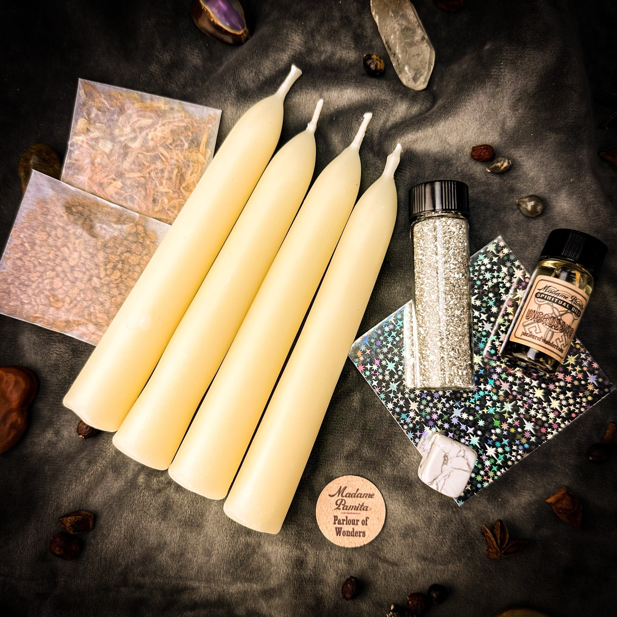 Uncrossing Candle Spell Booster Pack - Add Curse Removal to Any Candle Spell Kit | Candle Spell Booster Pack | Wiccan Center