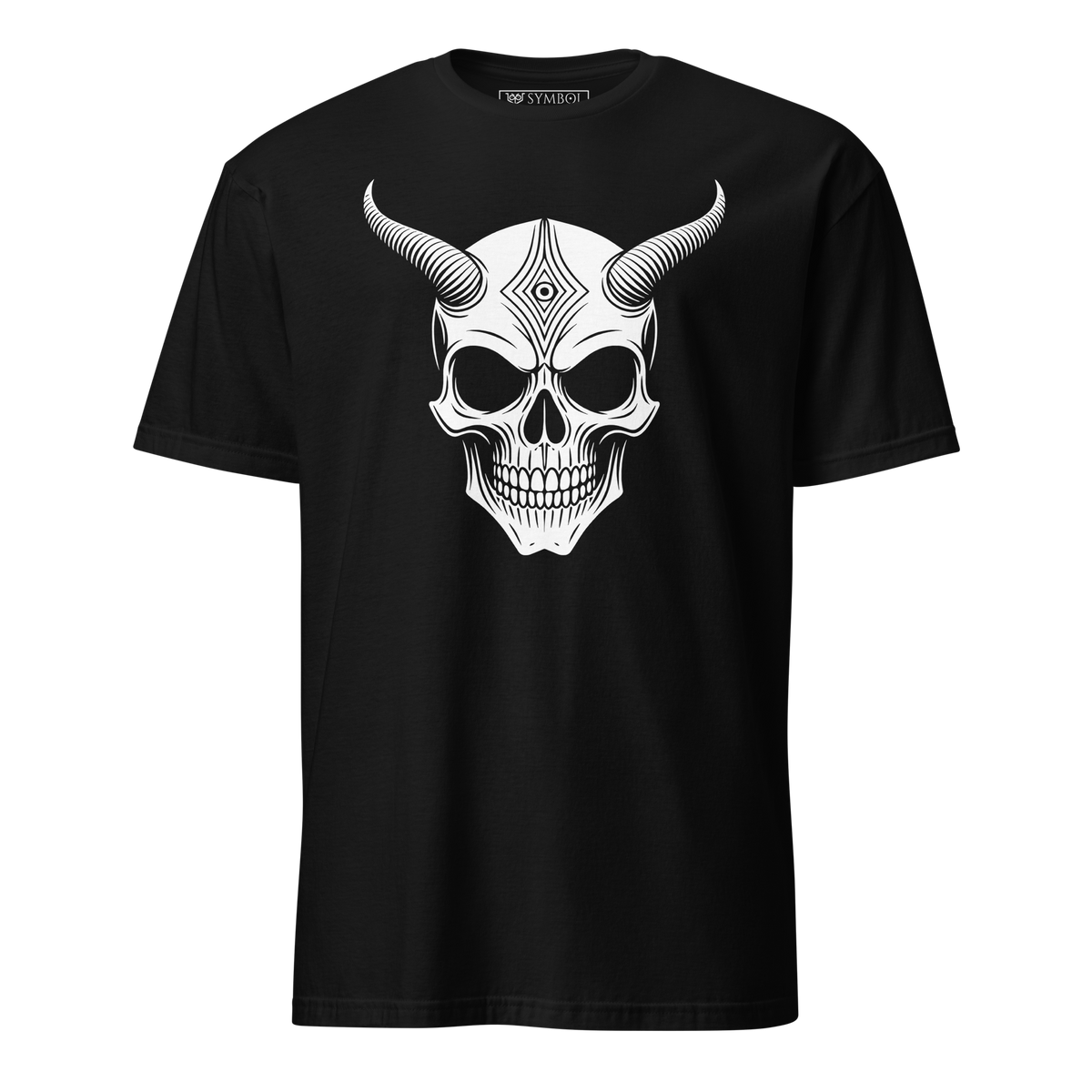 Skull Series - The Abyssal King (Demon Skull) Unisex T-Shirt | T-Shirt | Wiccan Center