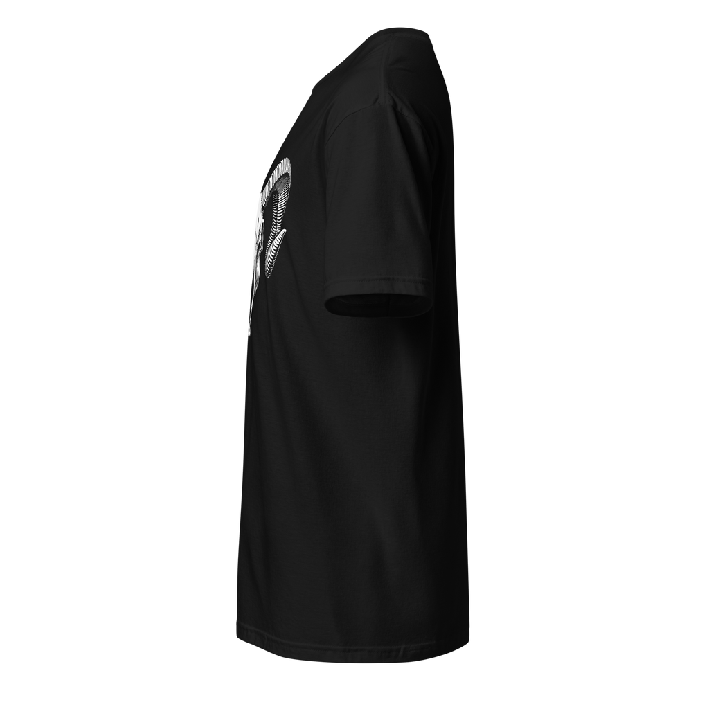 Skull Series - The Spiral Rite (Ram Skull) Unisex T-Shirt | T-Shirt | Wiccan Center