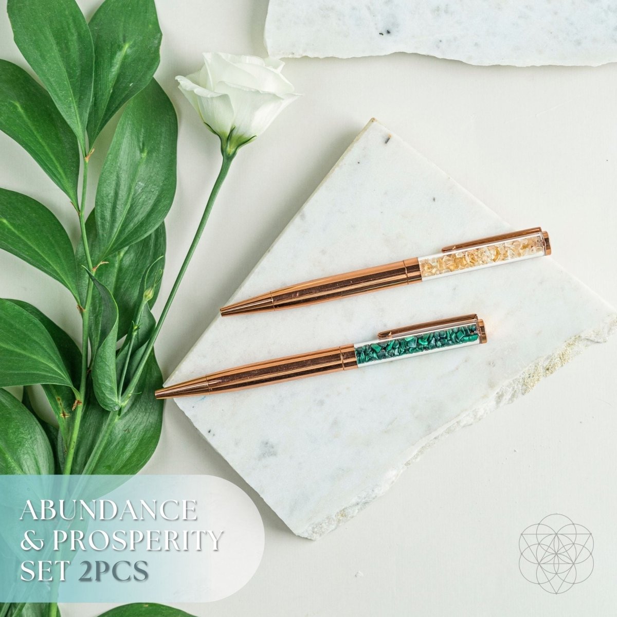 Unlimited Abundance - Manifestation Pen Set | Home Accessory | Wiccan Center