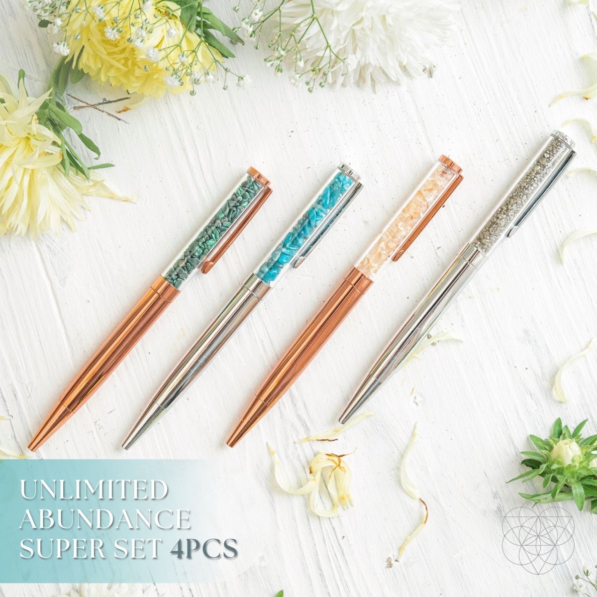 Unlimited Abundance - Manifestation Pen Set | Home Accessory | Wiccan Center
