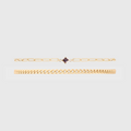 birthstone + gabi curb bracelet stack | | Wiccan Center
