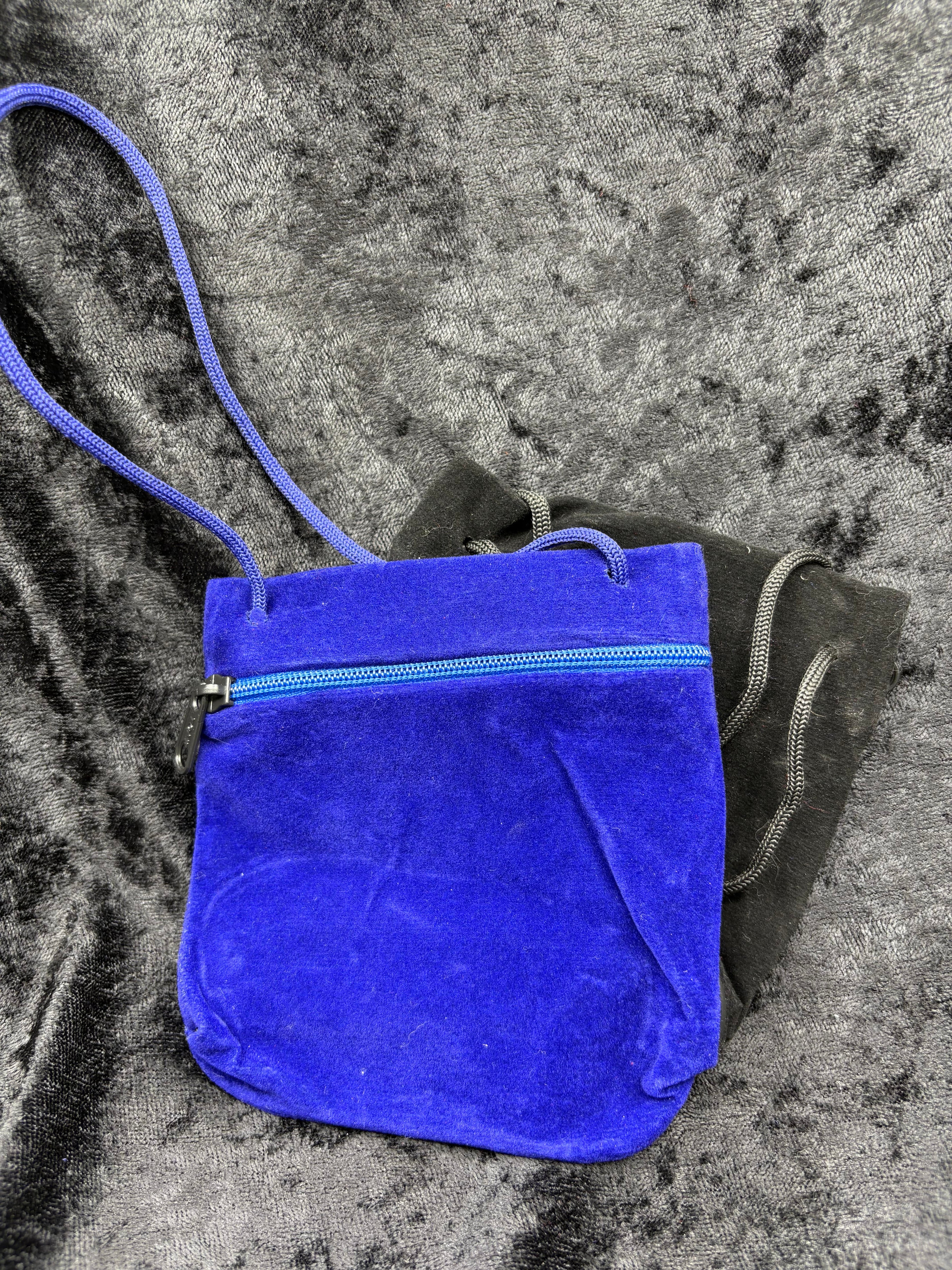 Velvet Pouch w/ Zipper | Accessories - handbag | Wiccan Center