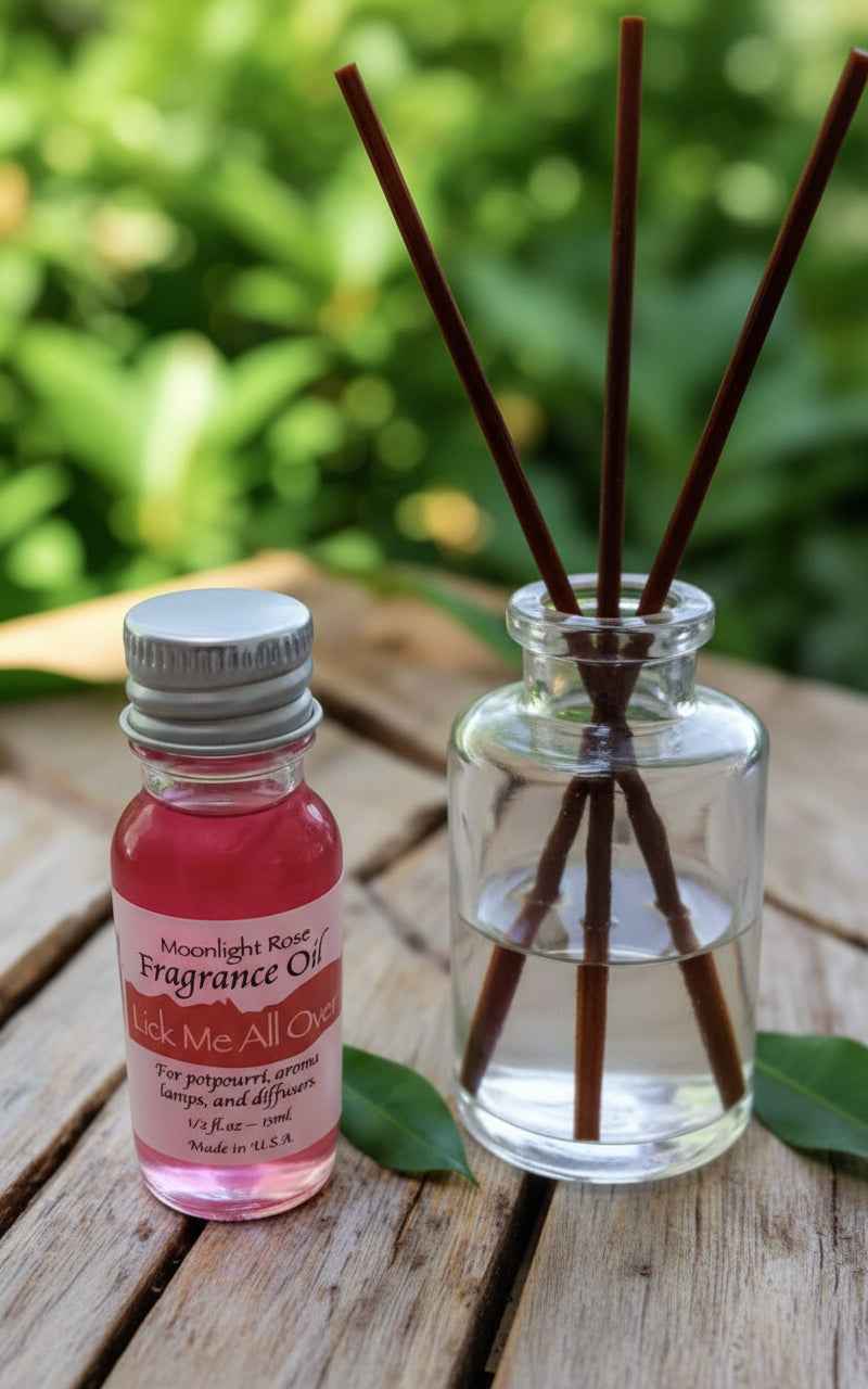 Moonlight Rose Lick Me All Over Aroma Oil - Enchanting Fragrance for Blissful Moments | Aroma Fragrance Oil | Wiccan Center
