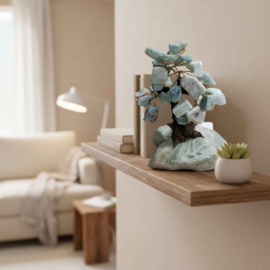 Amazonite 5" Gemstone Tree | gemstone tree | Wiccan Center