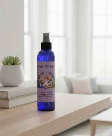 Sun's Eye Attraction Spray Mist - Enhance Your Charm and Magnetism | Air Freshener | Wiccan Center