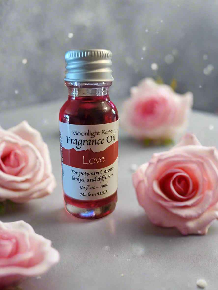 Moonlight Rose Love Aroma Oil - Enchanting Fragrance for Romance and Relaxation | Aroma Fragrance Oil | Wiccan Center