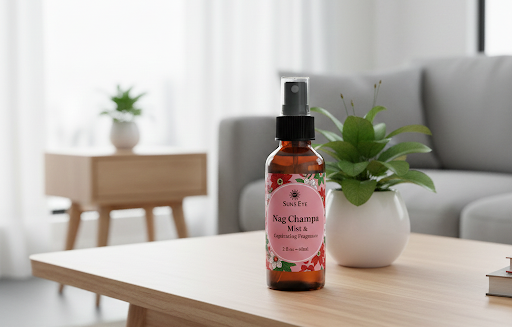 Sun's Eye Nag Champa Mist - Aromatic Bliss for Relaxation and Mindfulness | Air Freshener | Wiccan Center