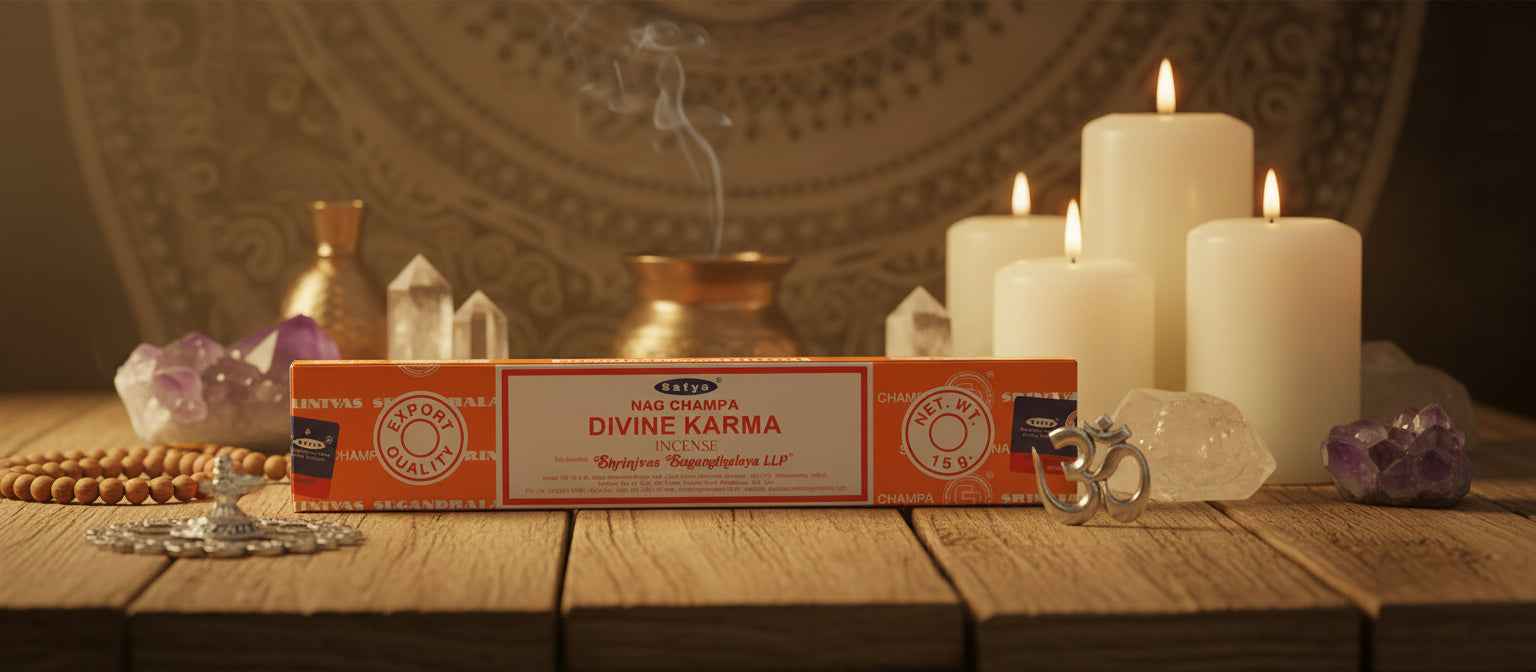 Satya Divine Karma Incense Sticks for Serenity and Balance | | Wiccan Center