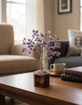 Amethyst Gemstone Chip Tree with Wood Base | | Wiccan Center