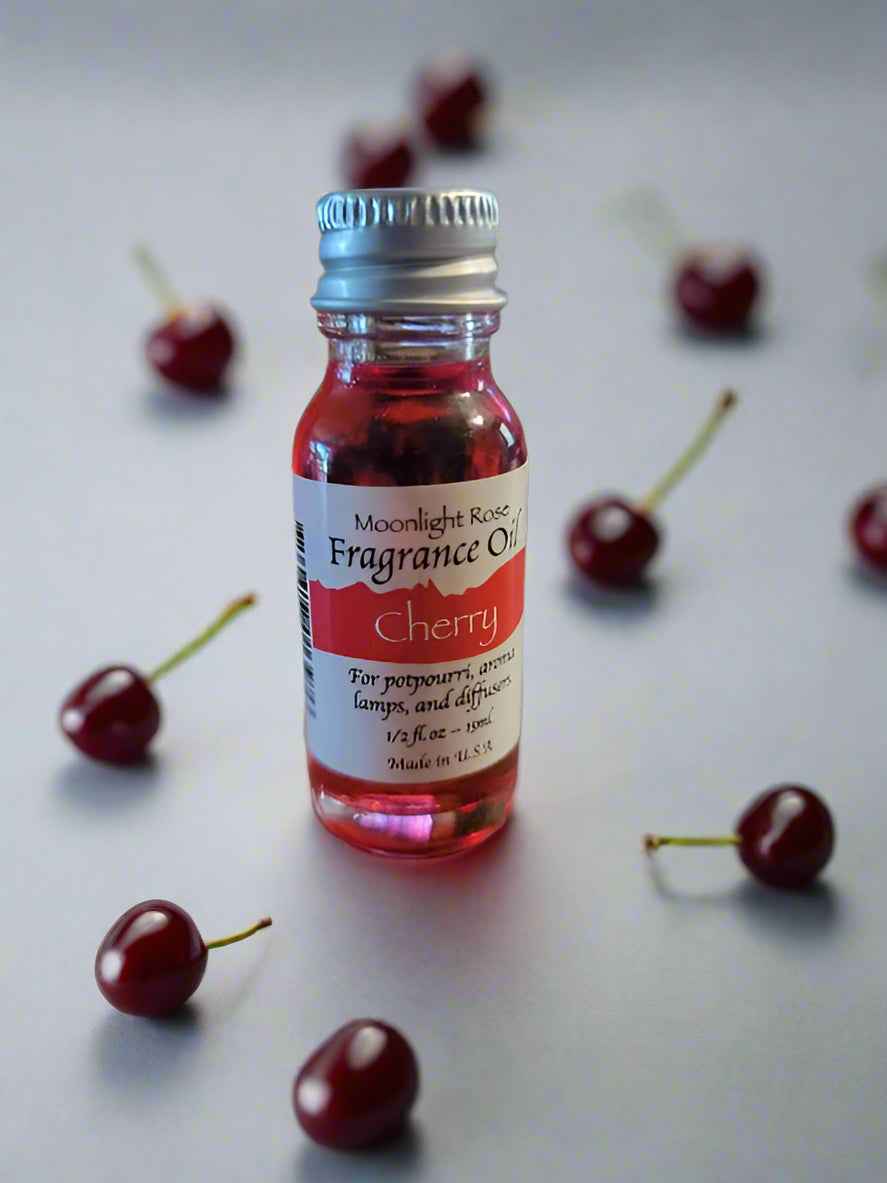 Moonlight Rose Cherry Aroma Oil - Enchanting Fragrance for Relaxation and Bliss | Aroma Fragrance Oil | Wiccan Center