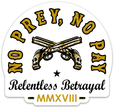 No Prey, No Pay Decal | | Wiccan Center