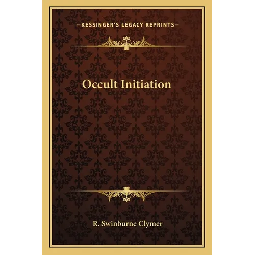 Occult Initiation - Paperback | Books | Wiccan Center