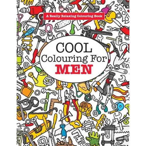 Cool Colouring for MEN - Paperback | Books | Wiccan Center