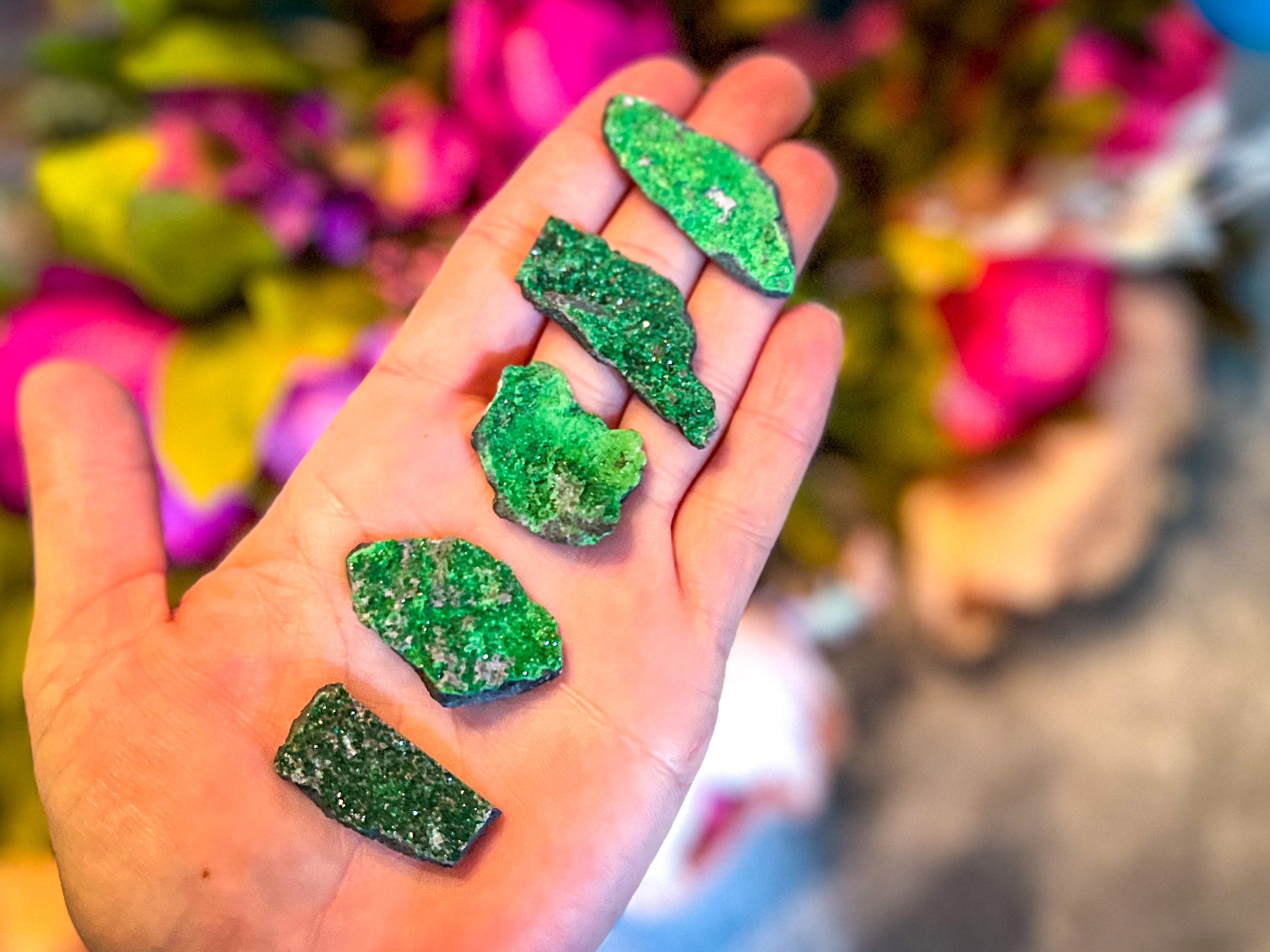 Uvarovite Garnet Specimens | | Wiccan Center