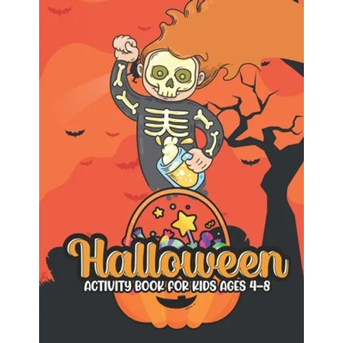 Halloween activity books for kids ages 4-8: 50 Unique Designs, Jack-o-Lanterns, Witches, Haunted Houses, and More - Paperback | Books | Wiccan Center
