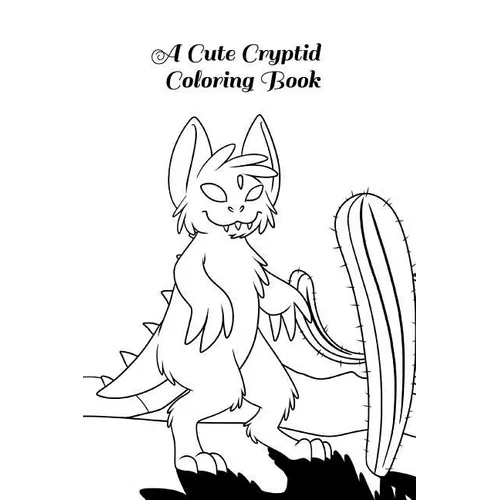 A Cute Cryptid Coloring Book - Paperback | Books | Wiccan Center