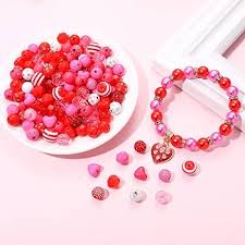 Heart & Love Beads (20 Pack) | Beads | Wiccan Center