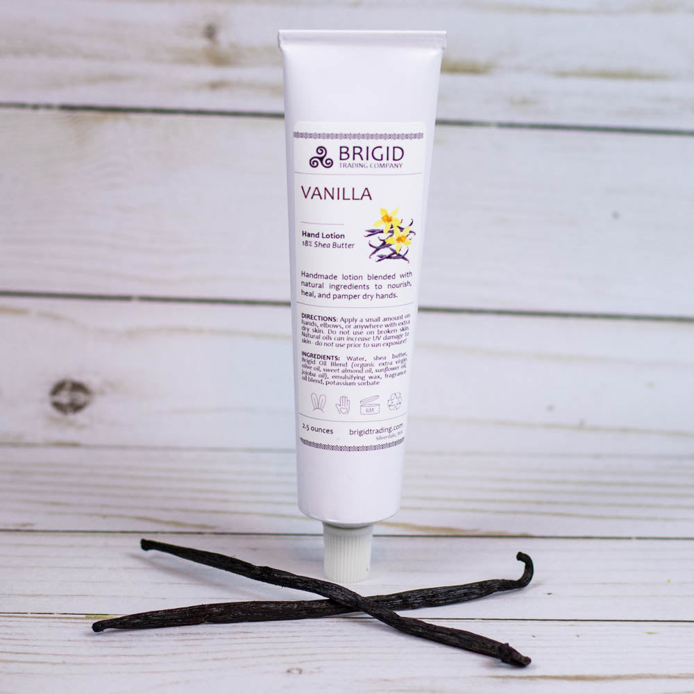 Vanilla Natural Hand Lotion - French, Tahitian, and Madagascar Vanillas | Lotion | Wiccan Center
