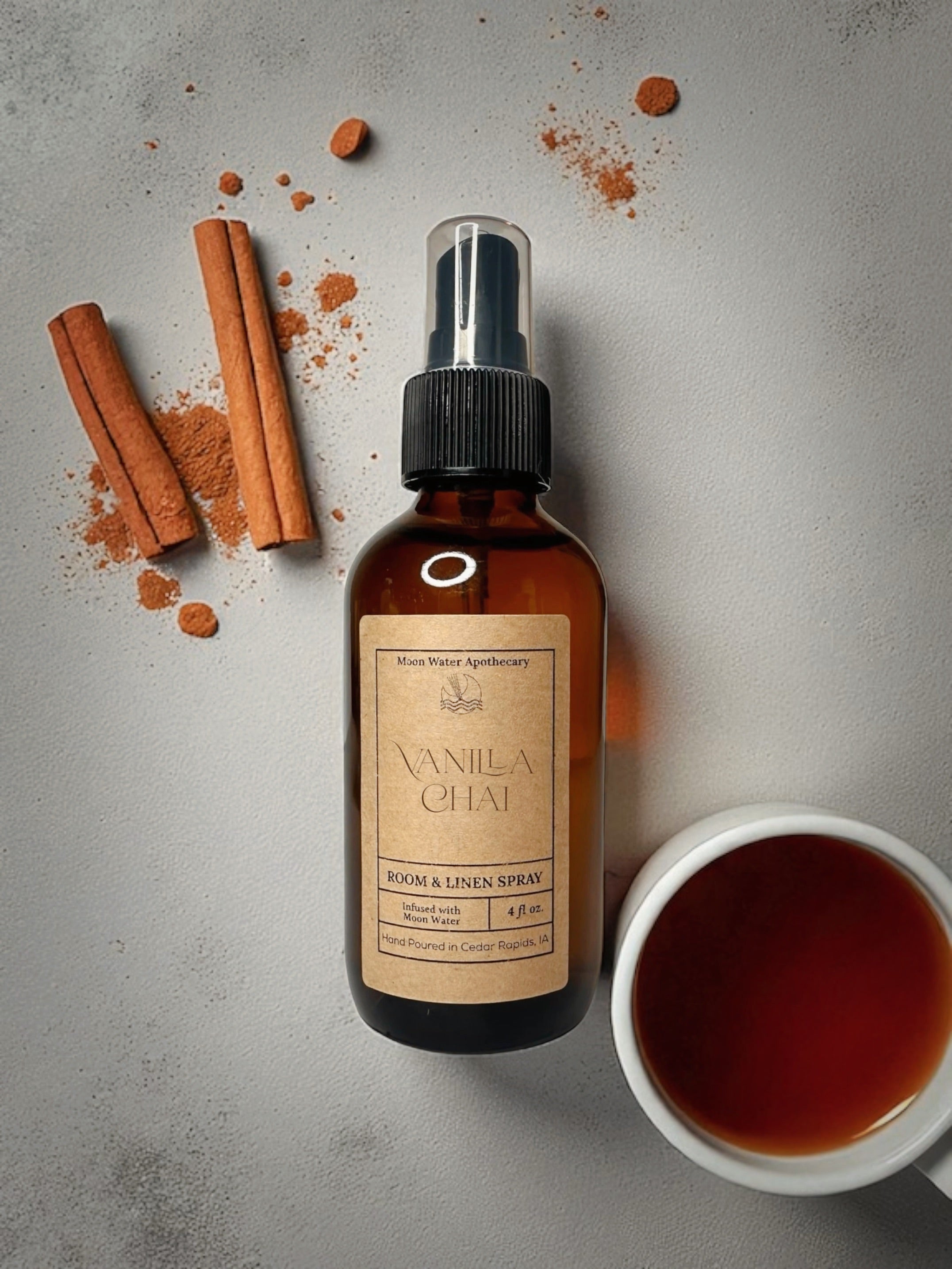 Vanilla Chai Room Spray or Reed Diffuser | Warm Spiced Vanilla Home Fragrance | | Wiccan Center