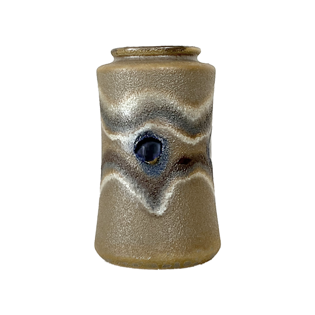 Vintage Vase with Decorative Glaze