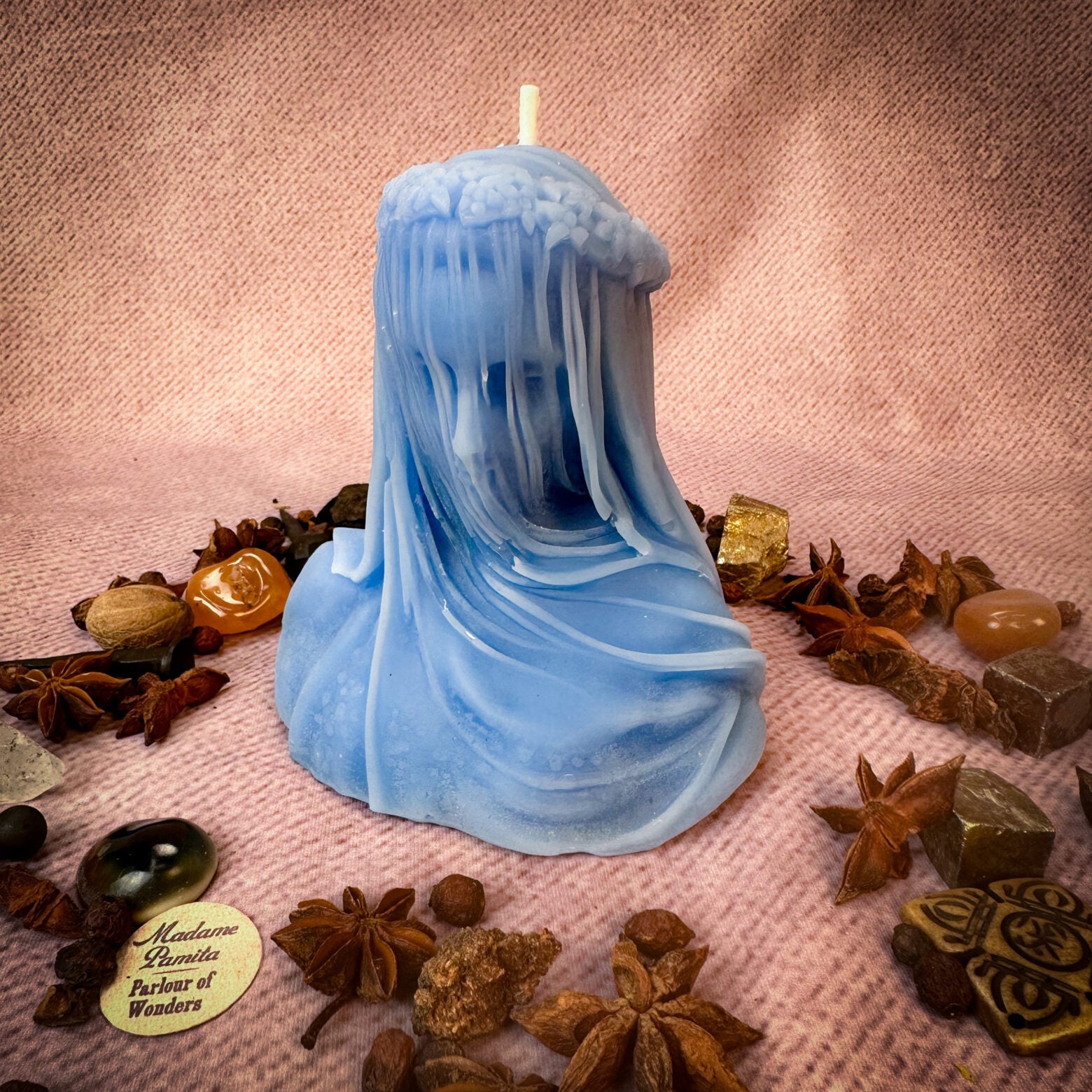 Veil of Secrets Candle Spell Kit - Truth & Privacy Magic | Candle Spell Kit | Wiccan Center