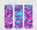 Mermaid Vibes 20 oz Skinny Tumbler | Tumbler | Wiccan Center