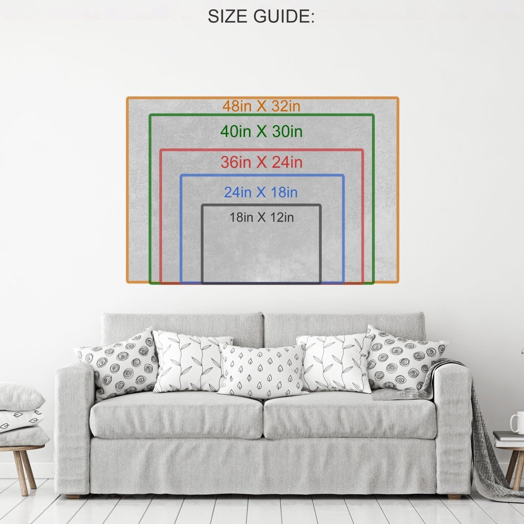 Viking Code Canvas Wall Art, Nordic Decor | Wall Art | Wiccan Center