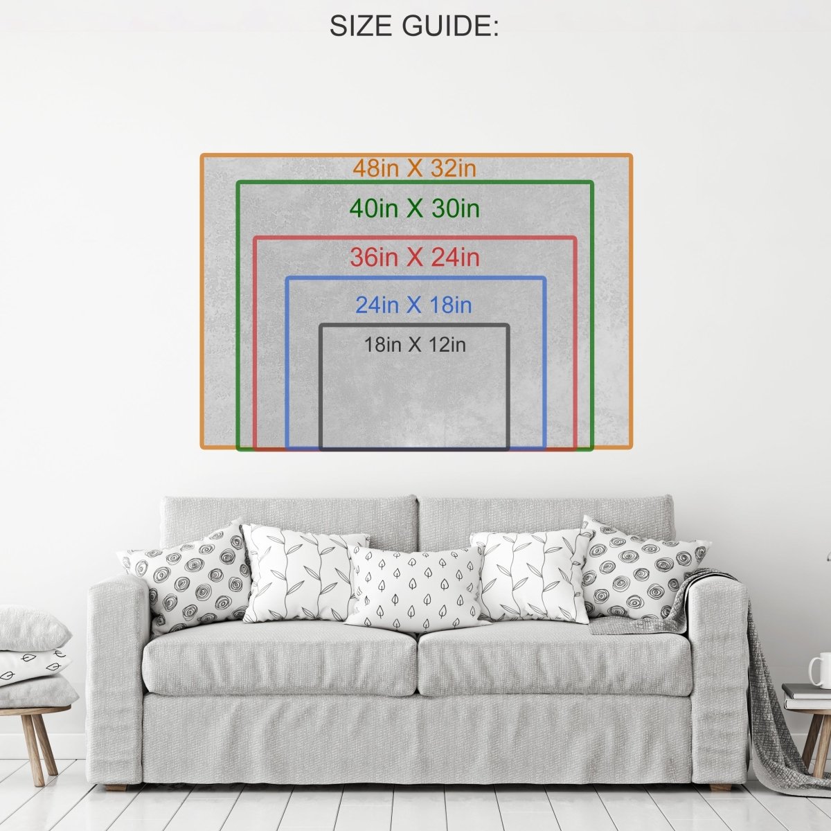 Viking Code Canvas Wall Art, Nordic Decor | Wall Art | Wiccan Center