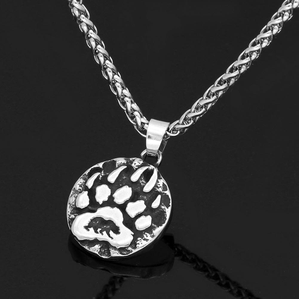 Vikings Bear Claw Stainless Steel Necklace | Pendants & Necklaces | Wiccan Center