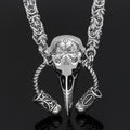 Vikings Helm of Awe Stainless Steel Necklace | Pendants & Necklaces | Wiccan Center