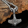 Vikings Thor's Hammer Stainless Steel Necklace | Pendants & Necklaces | Wiccan Center
