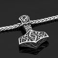 Vikings Thor's Hammer Stainless Steel Necklace | Pendants & Necklaces | Wiccan Center