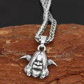 Vikings Odin and his Ravens Stainless Steel Necklace | Pendants & Necklaces | Wiccan Center