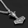 Vikings Thor's Hammer Stainless Steel Necklace | Pendants & Necklaces | Wiccan Center