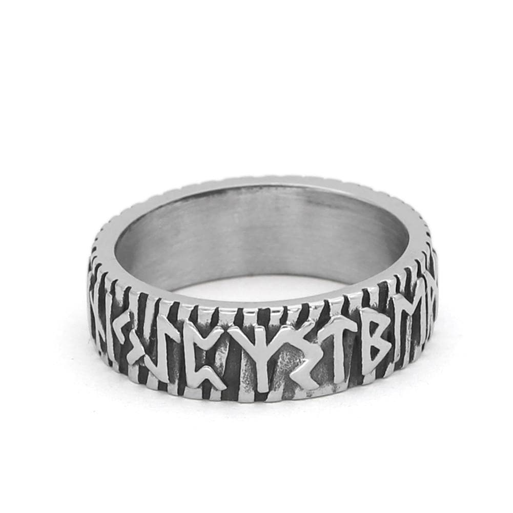 Vikings Rune Stainless Steel Ring | Rings | Wiccan Center