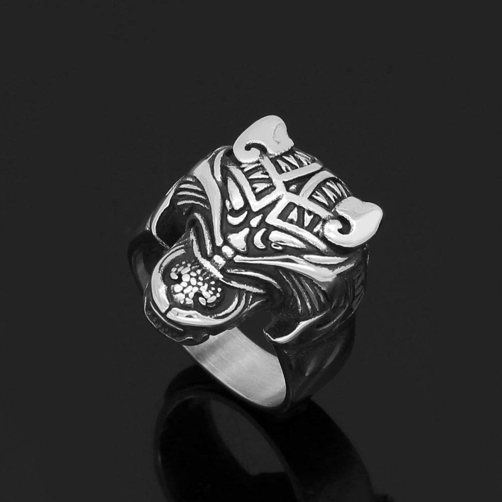 Vikings Berserker Stainless Steel Ring | Rings | Wiccan Center