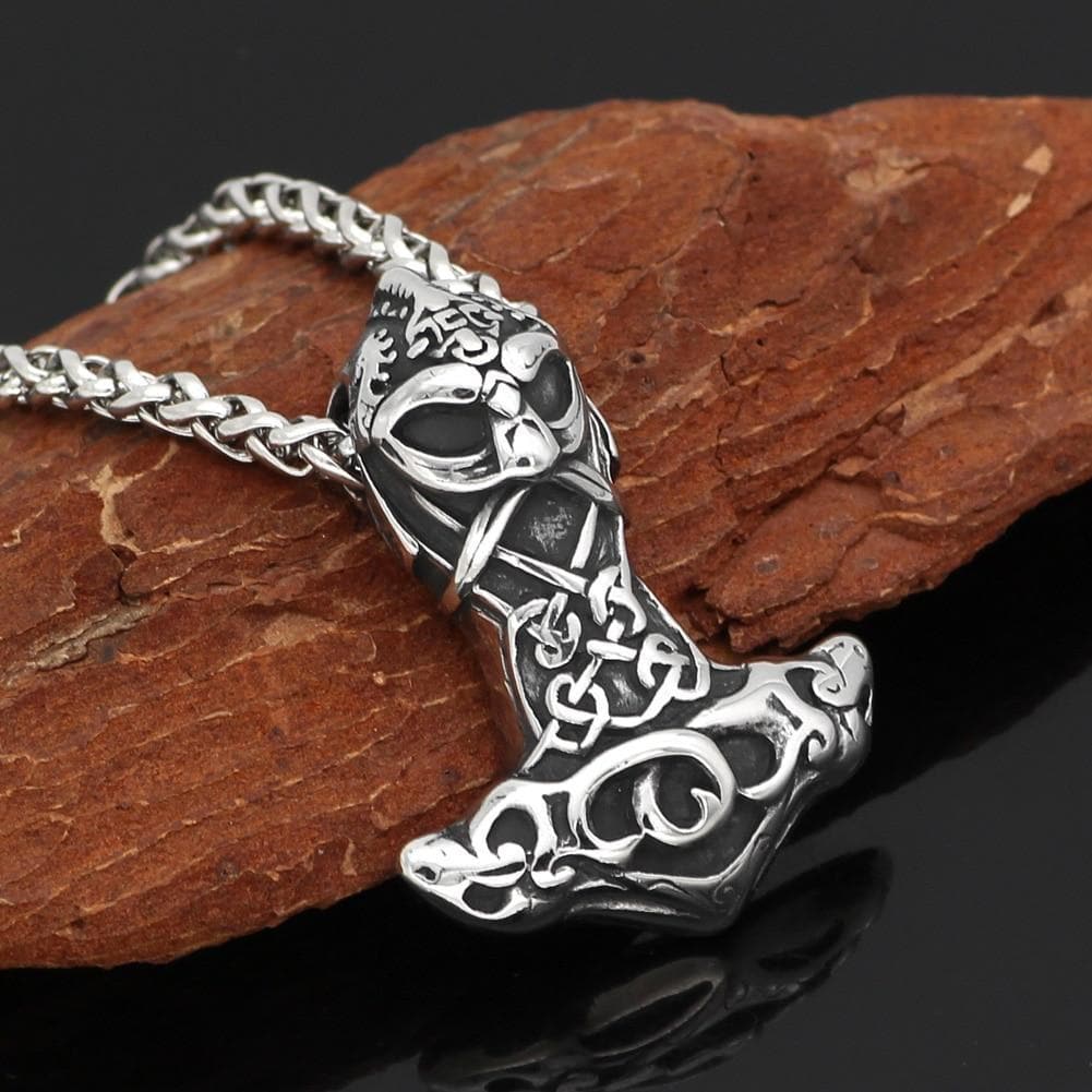 Viking Mjolnir Thor's Hammer Necklace | Pendants & Necklaces | Wiccan Center