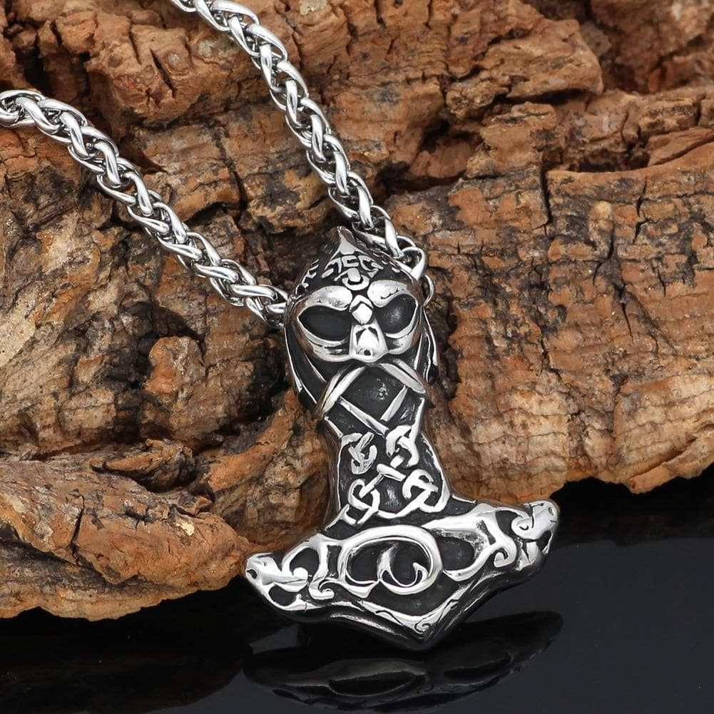 Viking Mjolnir Thor's Hammer Necklace | Pendants & Necklaces | Wiccan Center