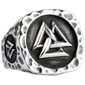 Vikings Valknut Stainless Steel Ring | Rings | Wiccan Center
